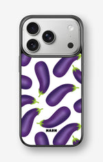 iPhone 17 Pro Max Hard Case – Eggplant Pattern - View 1