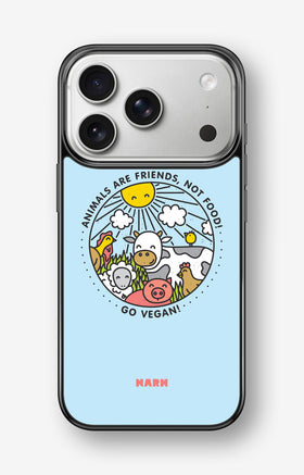 iPhone 17 Pro Max Hard Case – Friends, Not Food - View 1