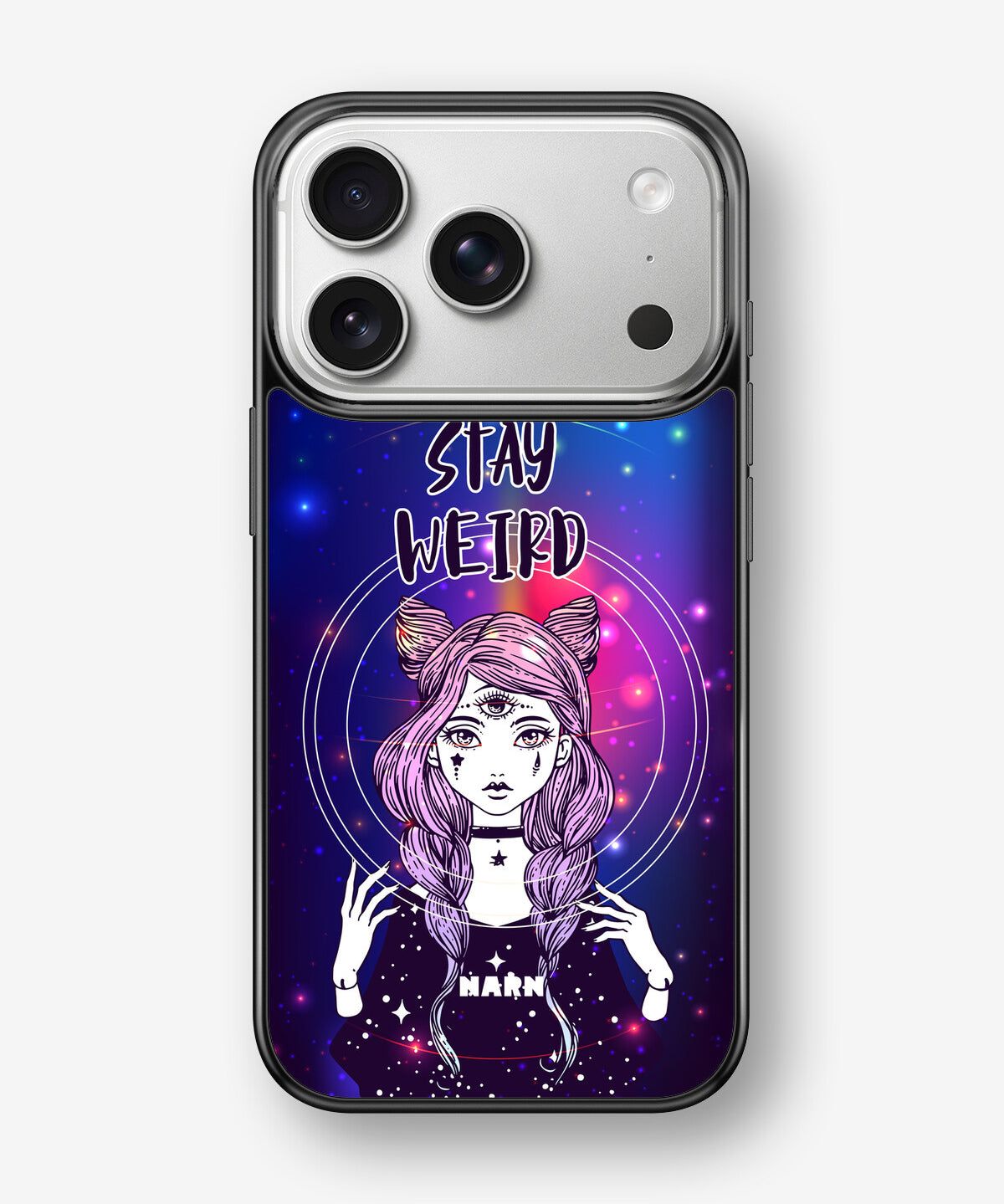 iPhone 17 Pro Max Hard Case – Galactic Weird - View 1