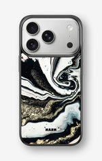 iPhone 17 Pro Max Hard Case – Golden Swirl - View 1