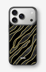 iPhone 17 Pro Max Hard Case – Golden Zebra - View 1