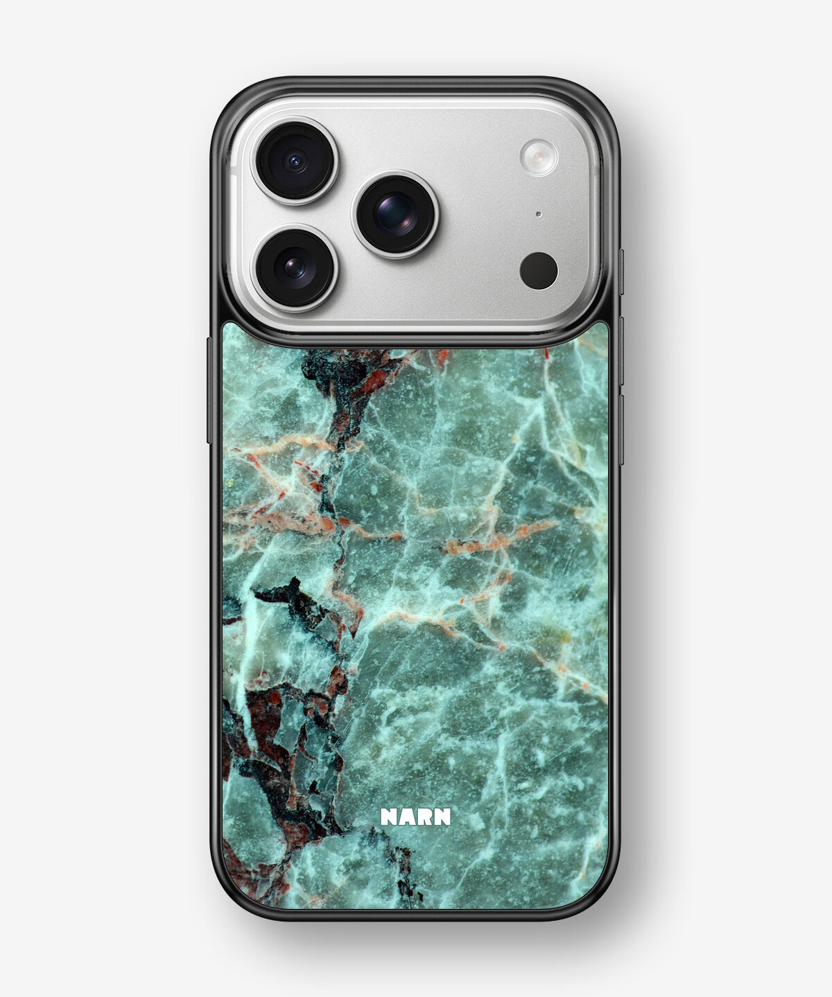 iPhone 17 Pro Max Hard Case – Green Marble - View 1