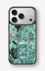 iPhone 17 Pro Max Hard Case – Green Marble - View 1