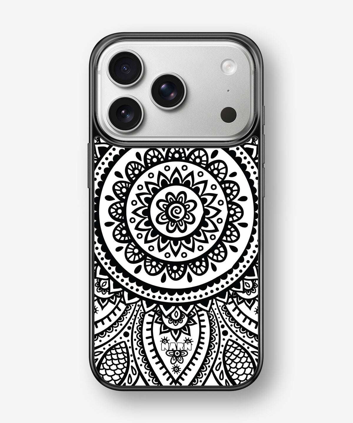 iPhone 17 Pro Max Hard Case – Henna Mandala - View 1