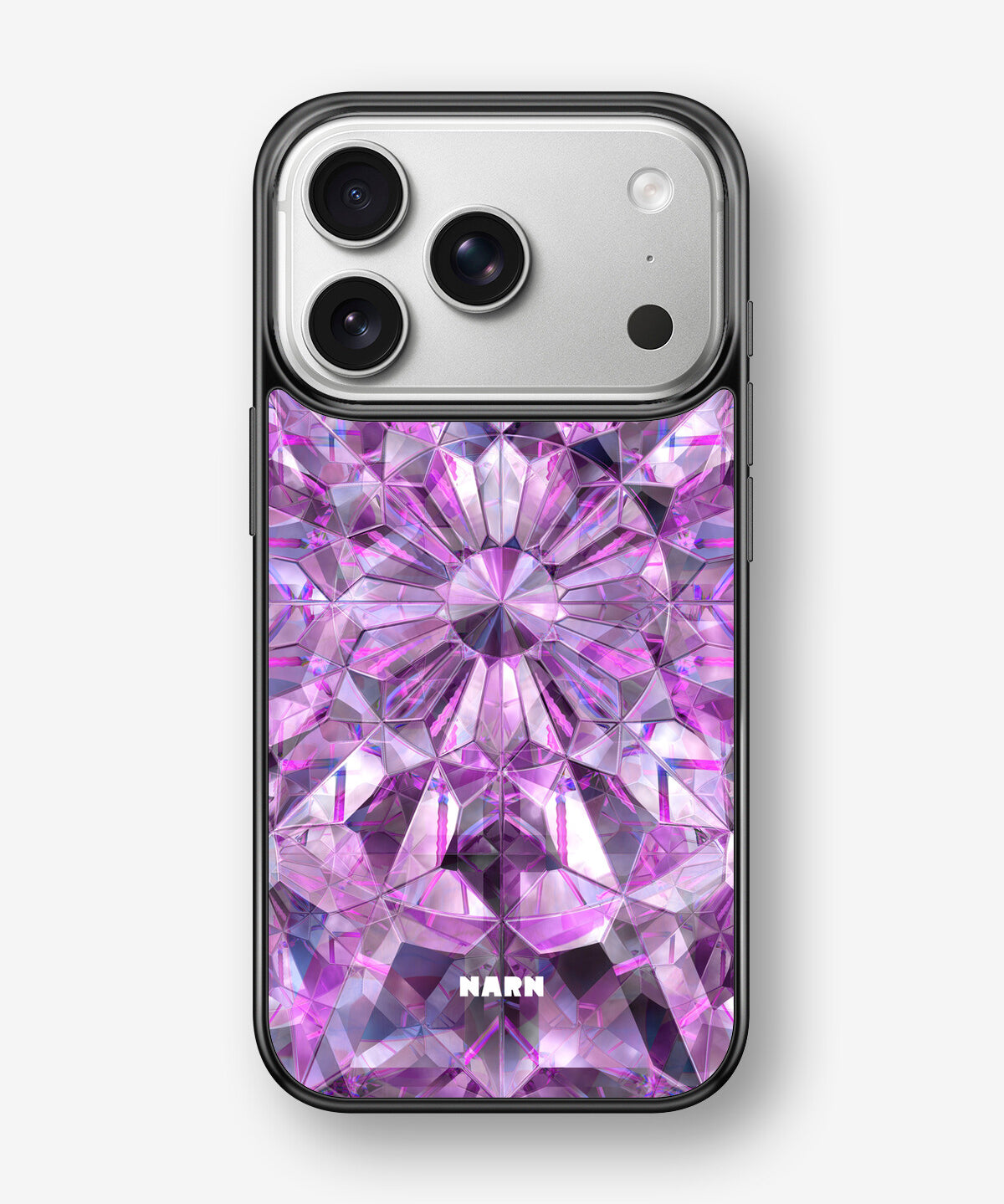 iPhone 17 Pro Max Hard Case – Lavender Crystals - View 1