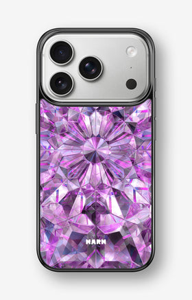 iPhone 17 Pro Max Hard Case – Lavender Crystals - View 1