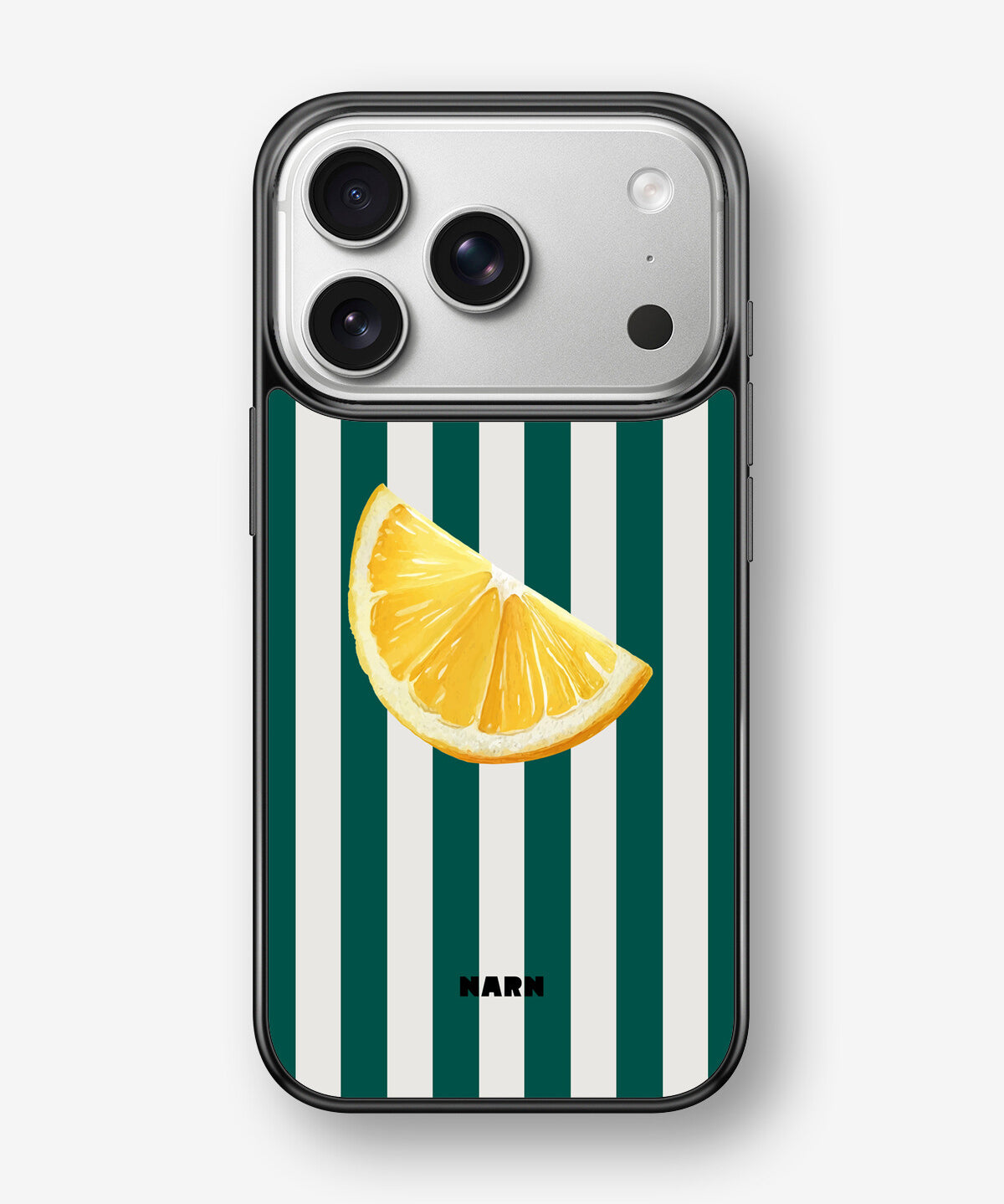 iPhone 17 Pro Max Hard Case – Lemon Stripes - View 1