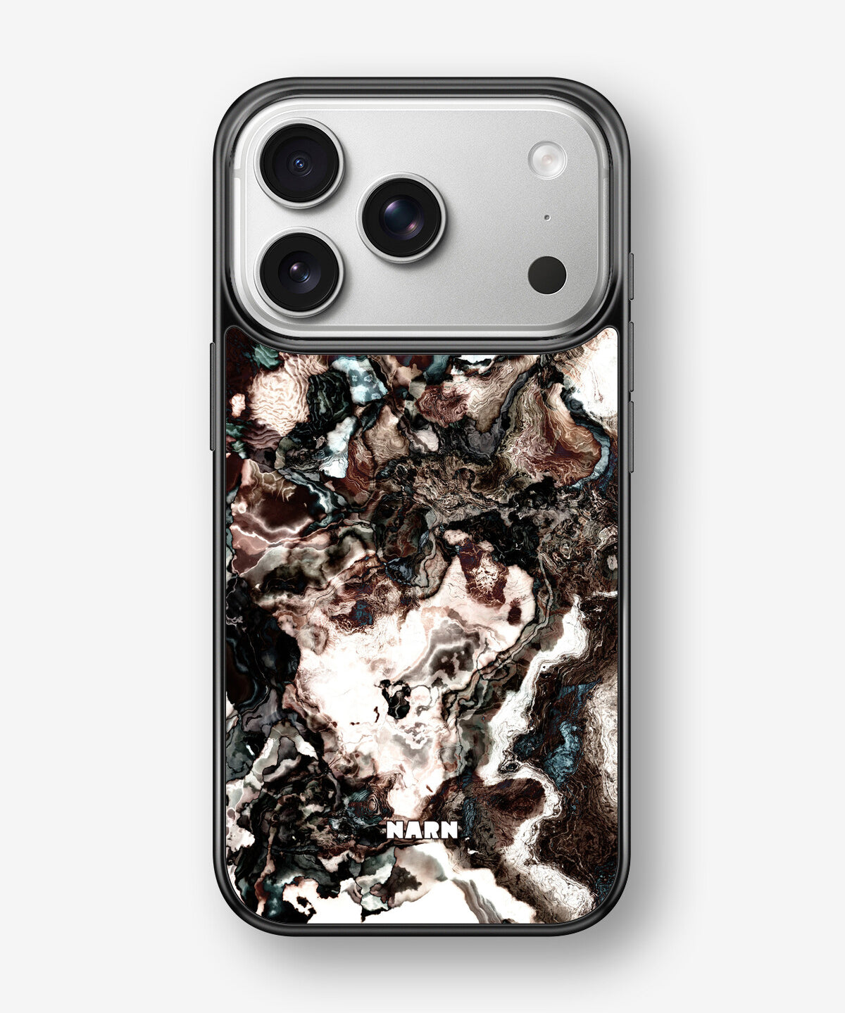 iPhone 17 Pro Max Hard Case – Marble Brown - View 1