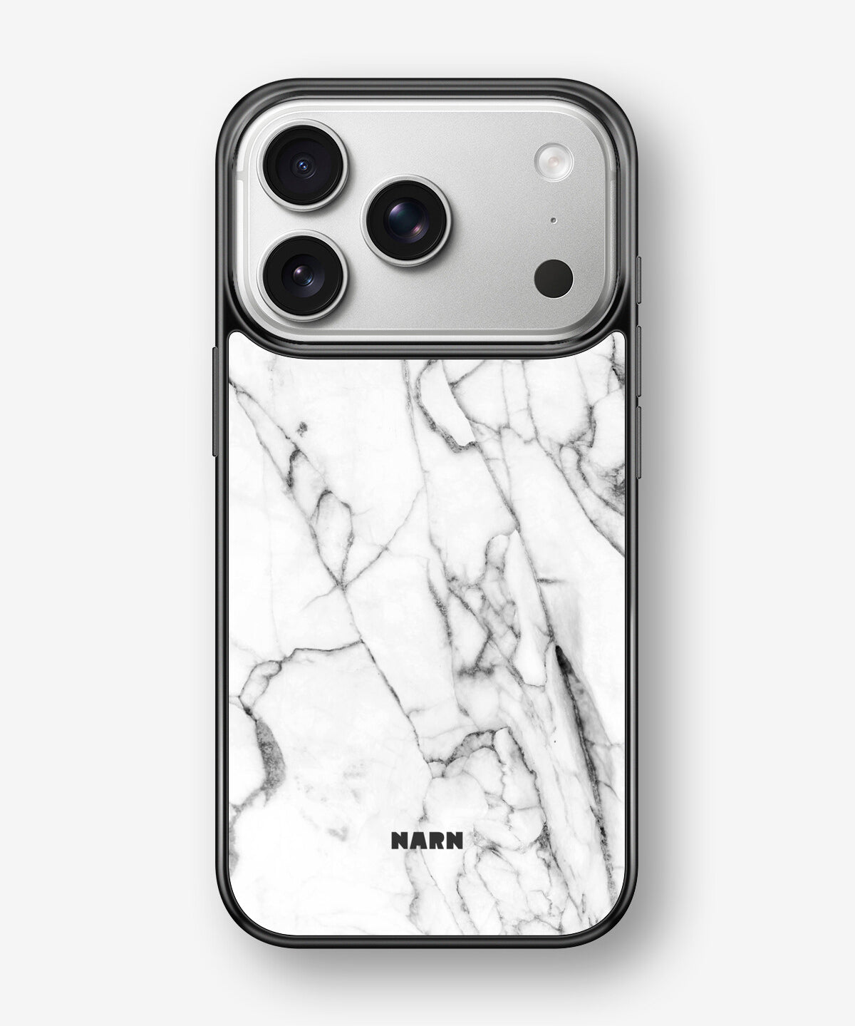 iPhone 17 Pro Max Hard Case – Milky Marble - View 1