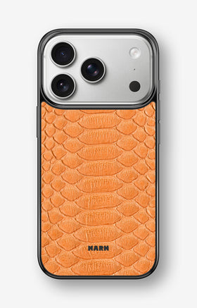 iPhone 17 Pro Max Hard Case – Orange Snake - View 1