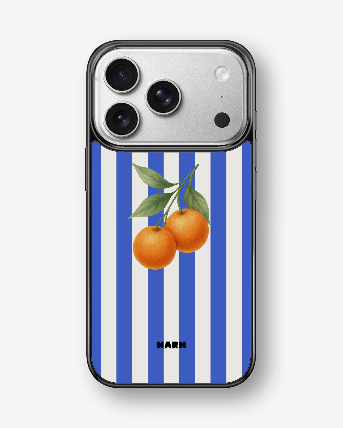 iPhone 17 Pro Max Hard Case – Orange Stripes - View 1