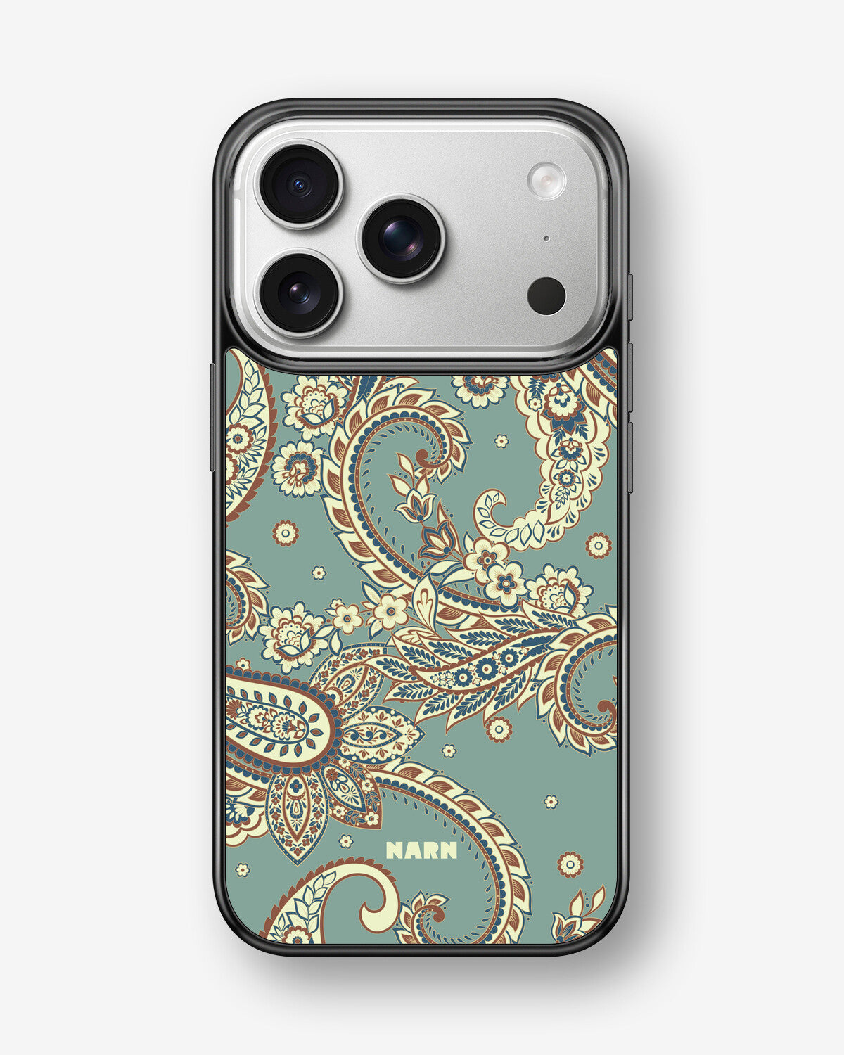 iPhone 17 Pro Max Hard Case – Paisley Green - View 1