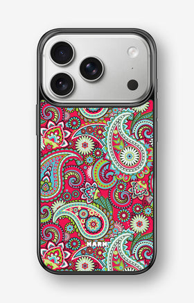 iPhone 17 Pro Max Hard Case – Paisley Paradise - View 1