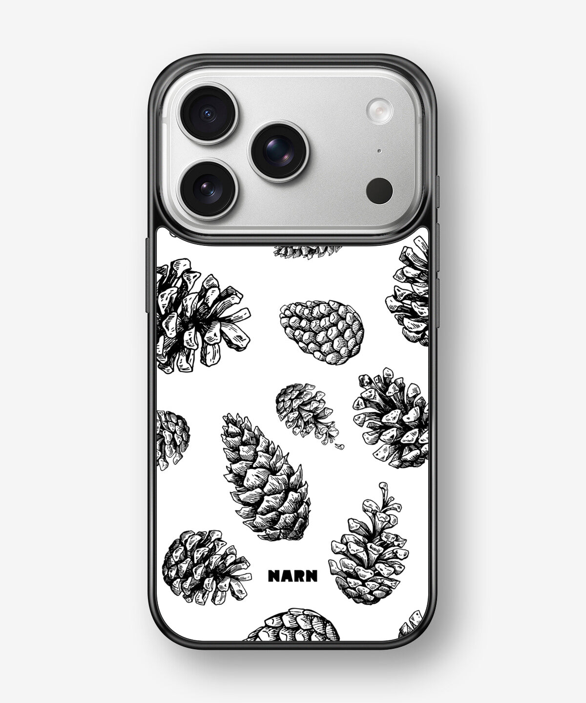 iPhone 17 Pro Max Hard Case – Pine Cones - View 1