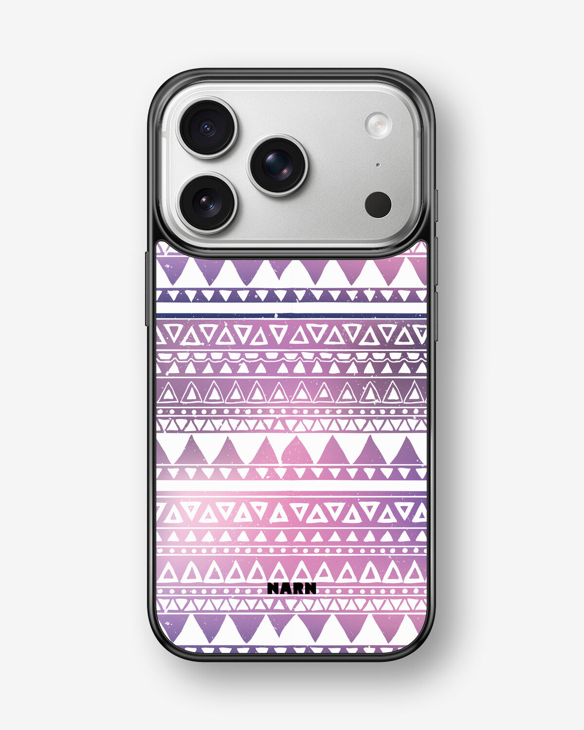 iPhone 17 Pro Max Hard Case – Purple Aztec - View 1