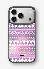 iPhone 17 Pro Max Hard Case – Purple Aztec - View 1