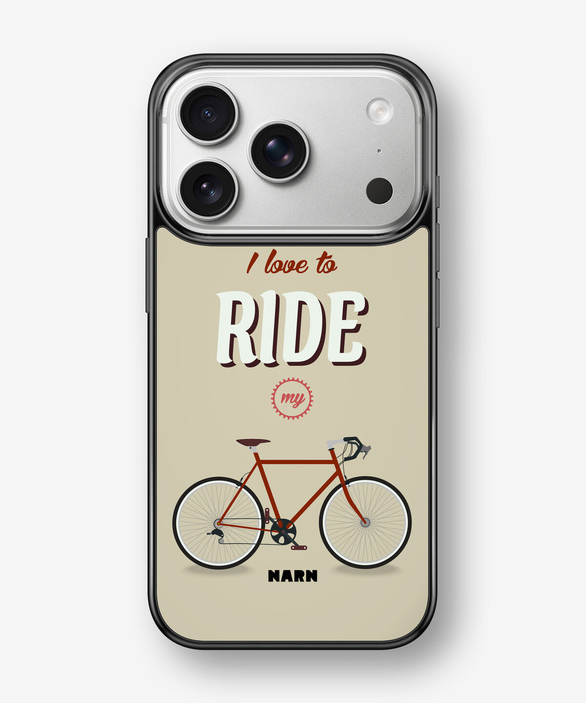 iPhone 17 Pro Max Hard Case – Ride My Bicycle - View 1