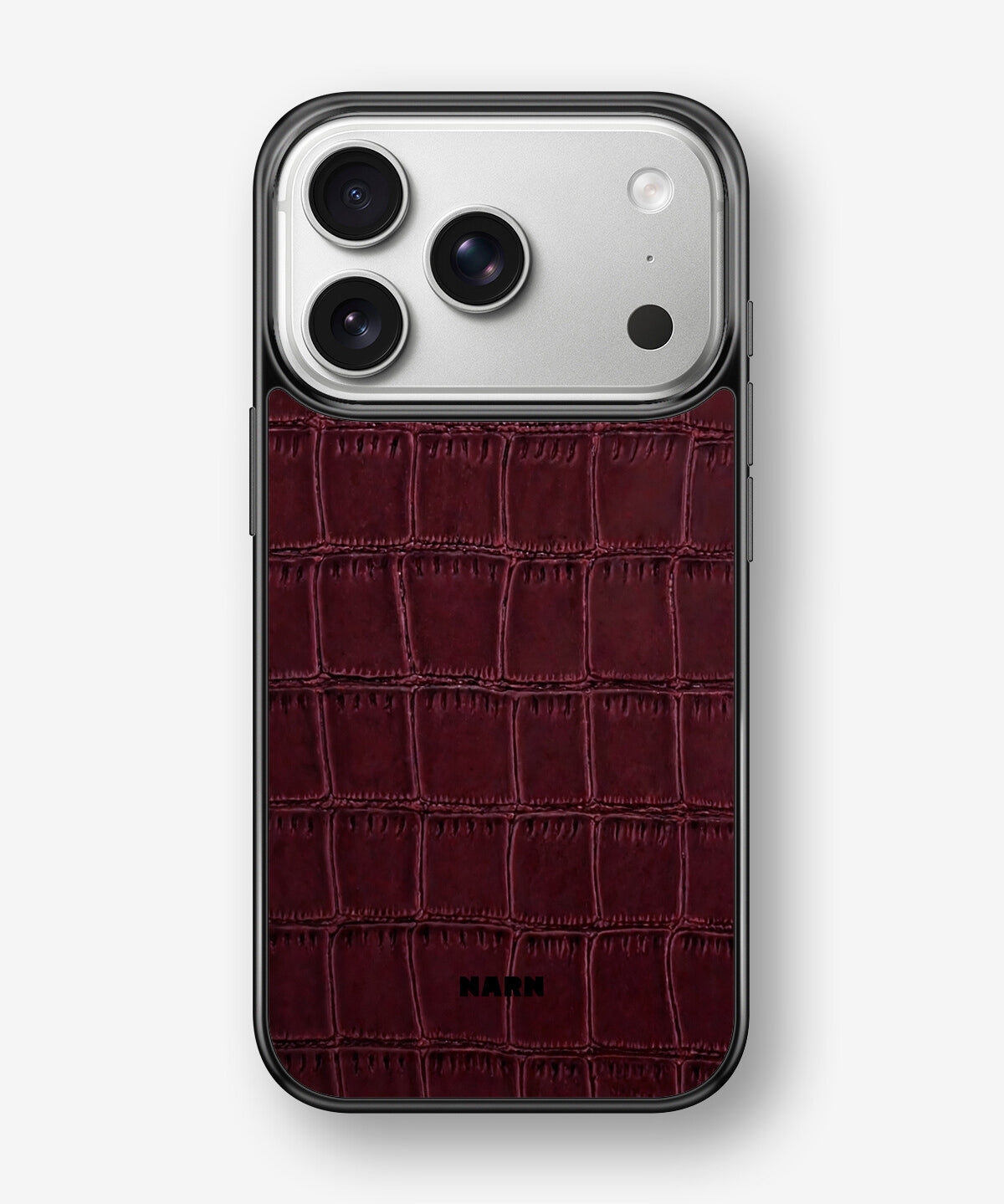 iPhone 17 Pro Max Hard Case – Rouge Croc - View 1