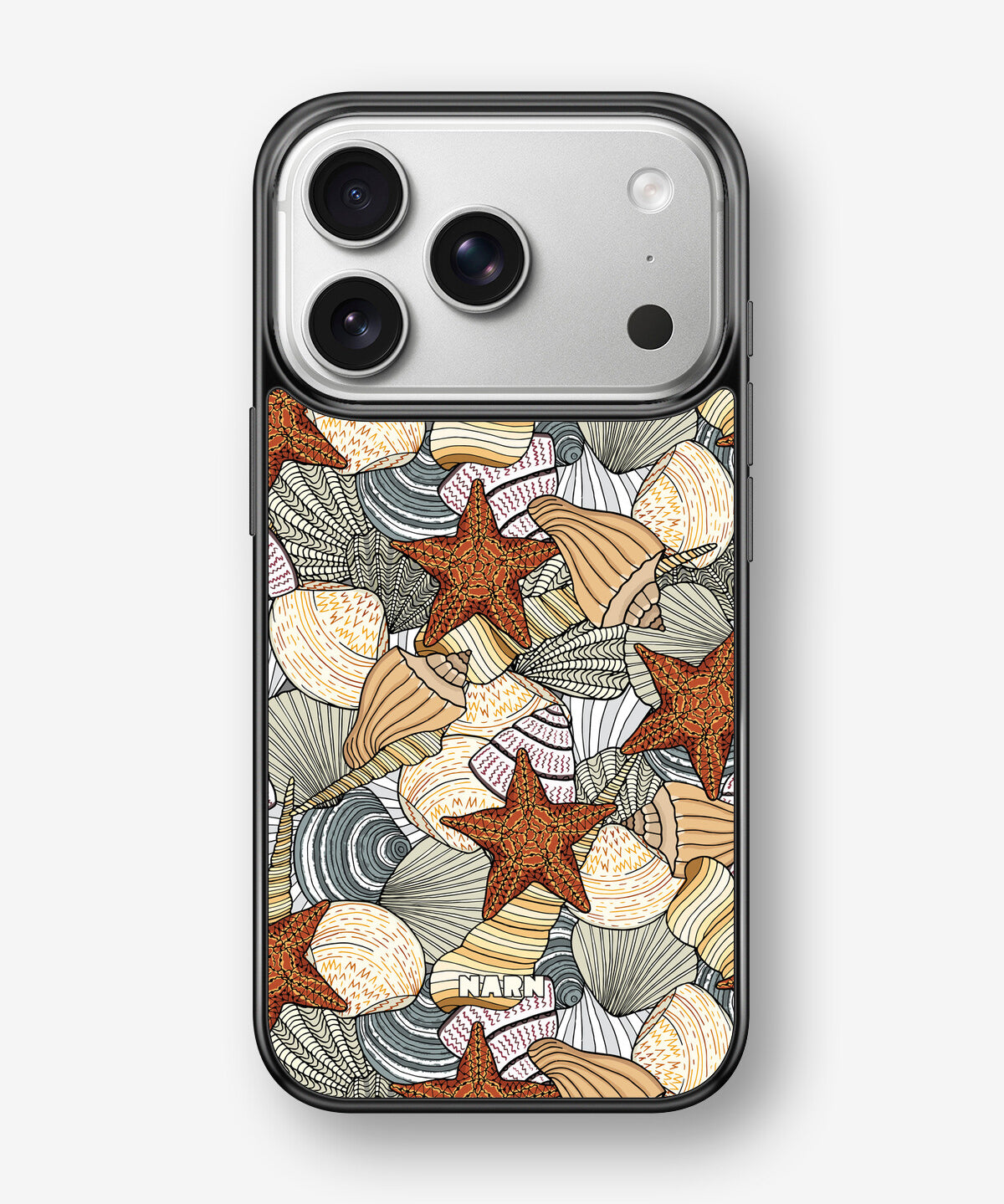 iPhone 17 Pro Max Hard Case – Sea Shells - View 1