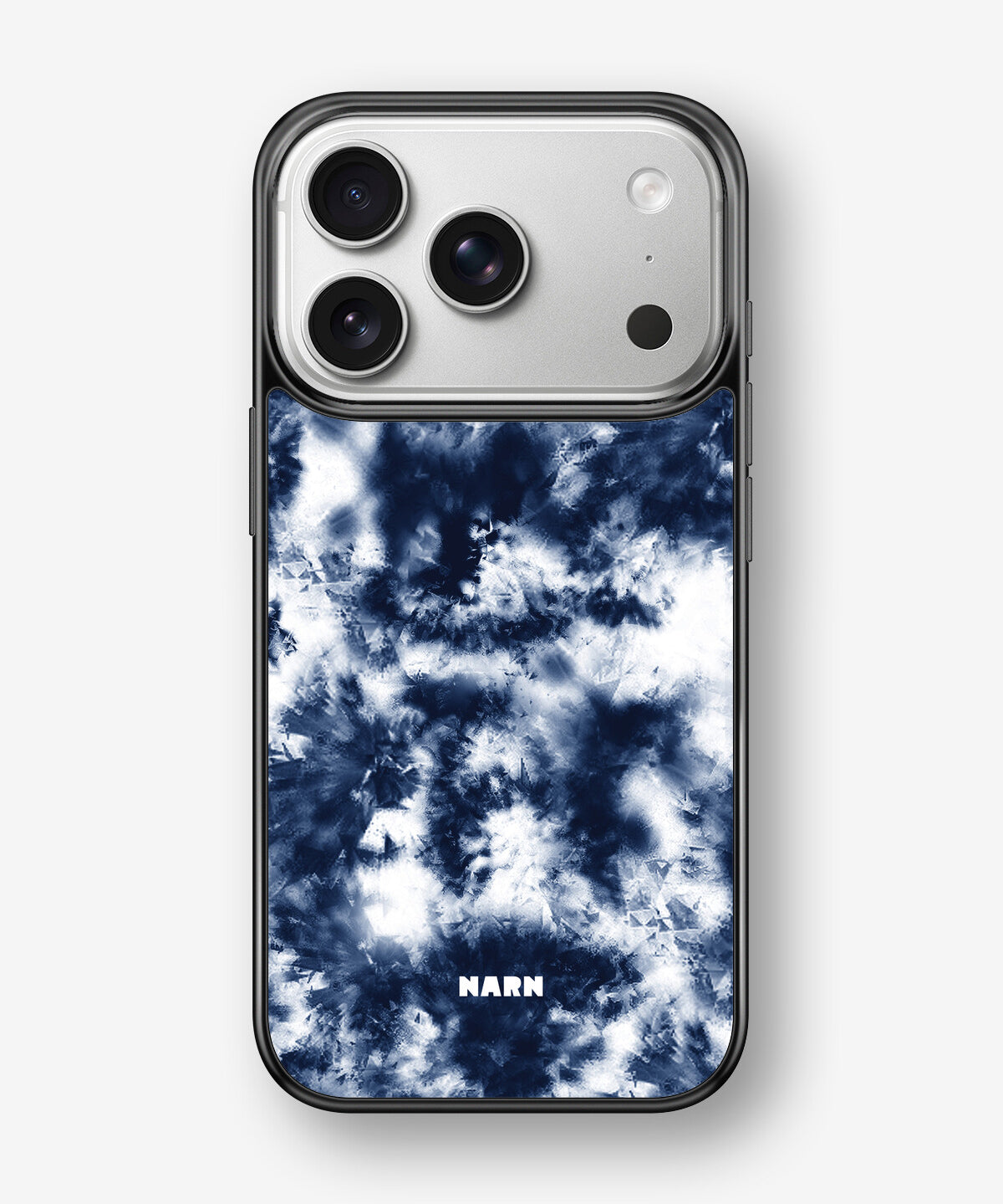iPhone 17 Pro Max Hard Case – Tie Dye Blue - View 1