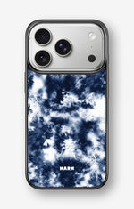 iPhone 17 Pro Max Hard Case – Tie Dye Blue - View 1