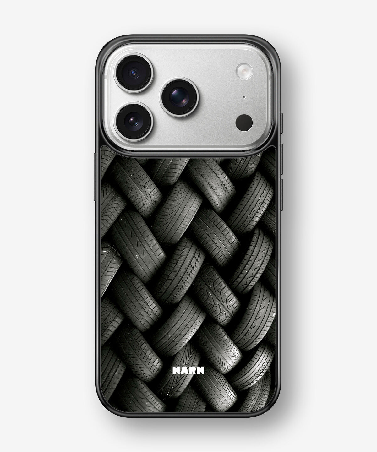 iPhone 17 Pro Max Hard Case – Tires Wall - View 1