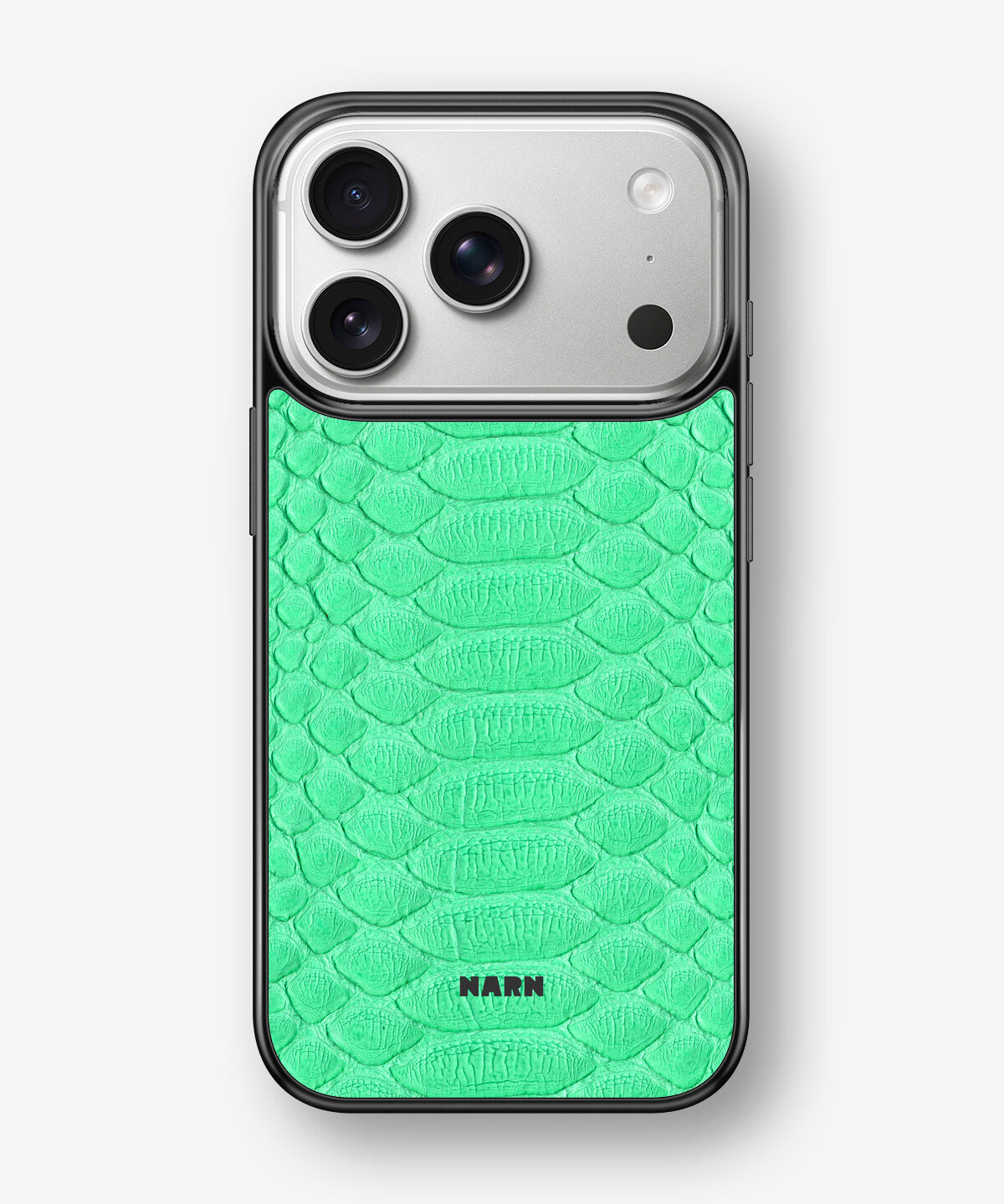 iPhone 17 Pro Max Hard Case – Turquoise Snake - View 1