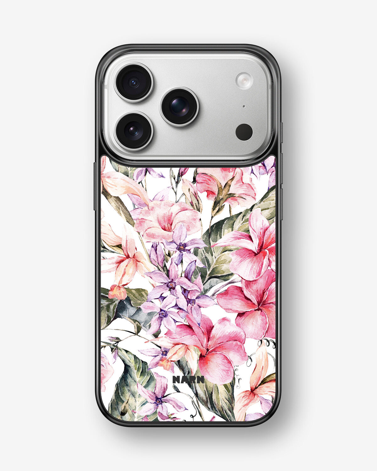 iPhone 17 Pro Max Hard Case – Watercolor Flowers - View 1