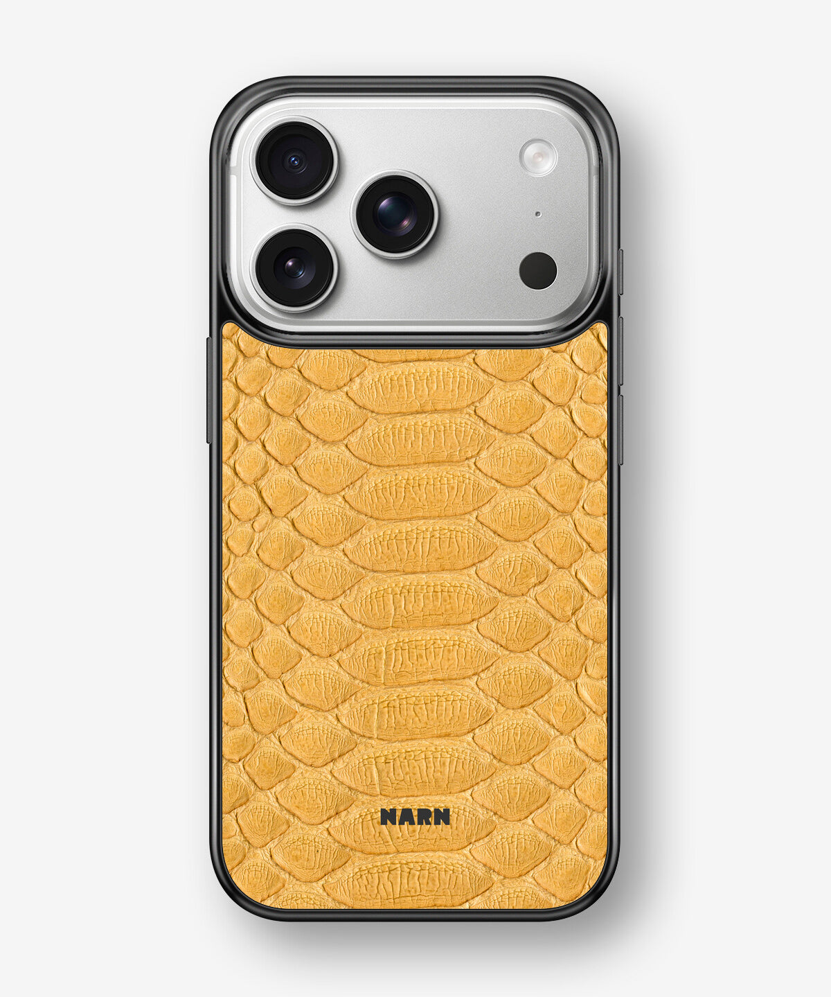 iPhone 17 Pro Max Hard Case – Yellow Snake - View 1