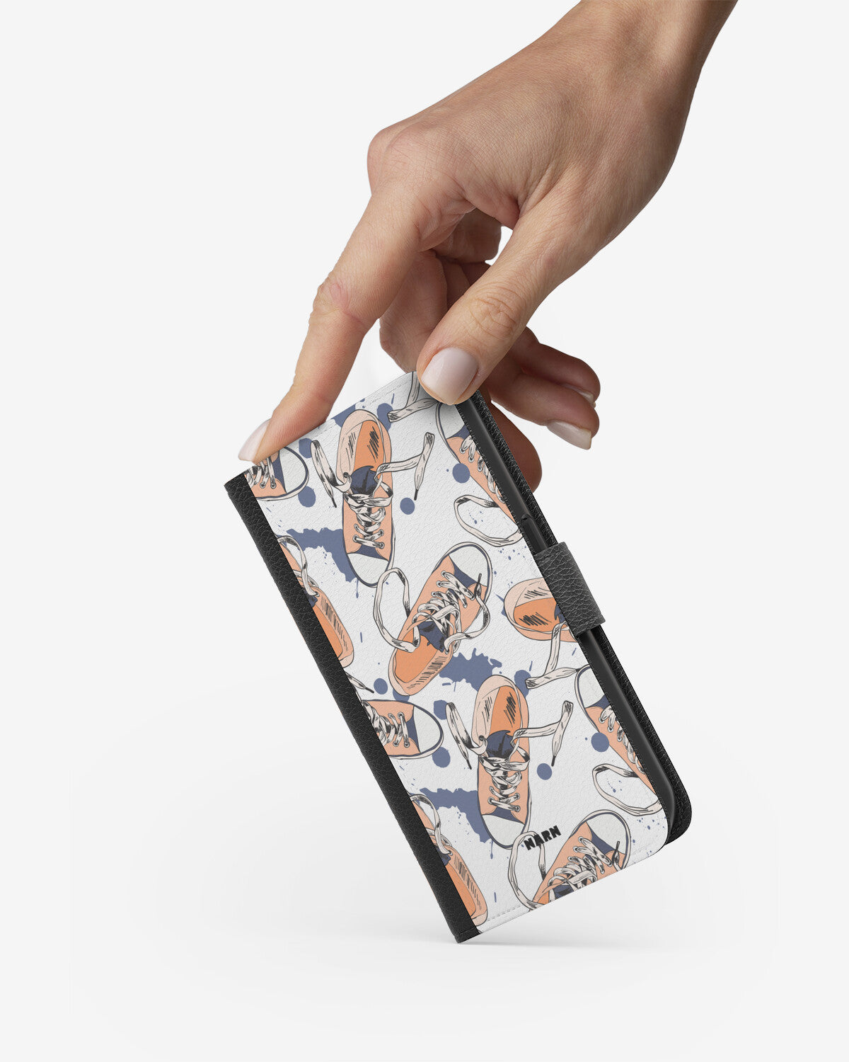 iPhone 17 Pro Max Wallet Case - Apricot Sneakers - View 2