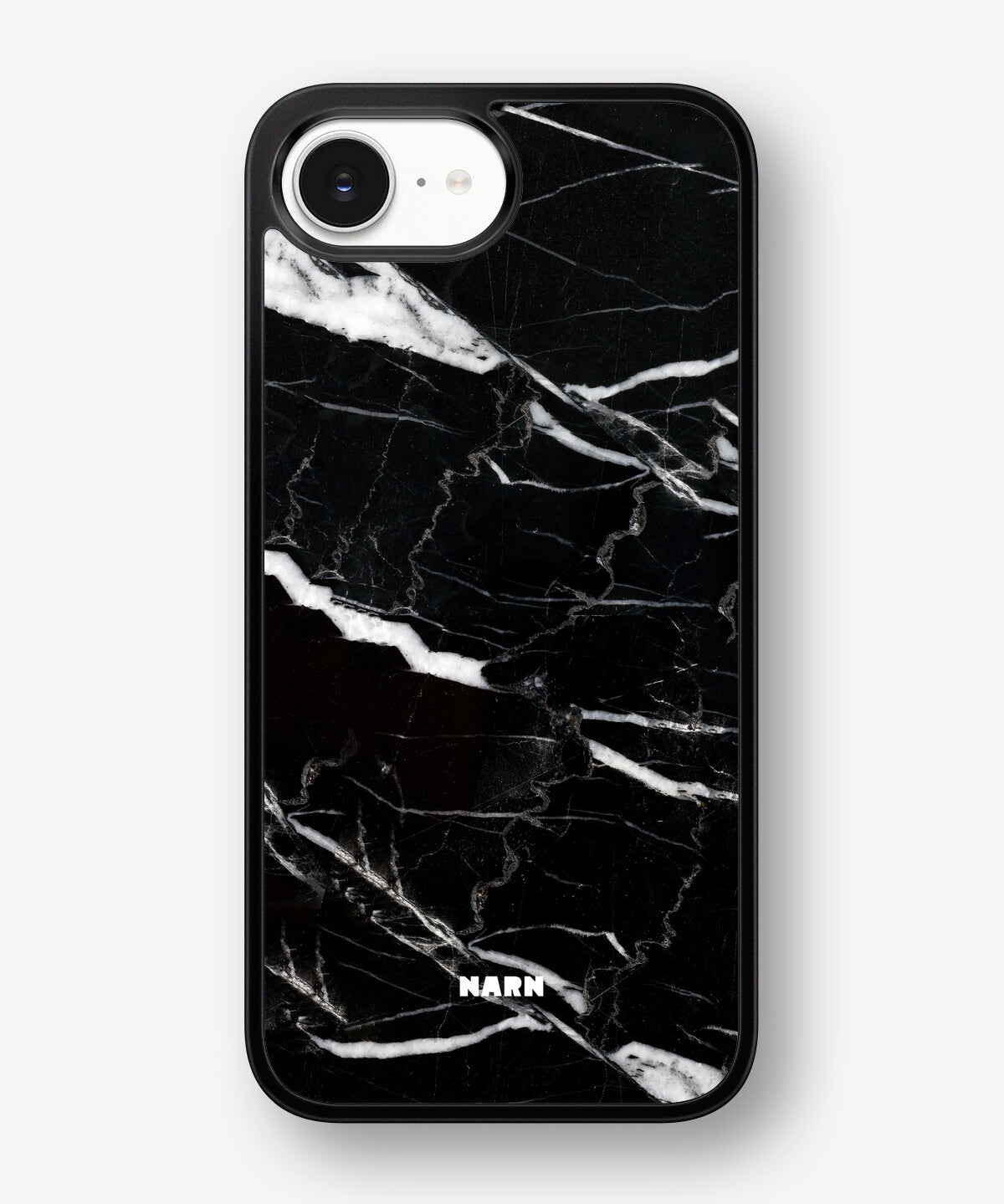 iPhone 17e Hard Case – Black Marble - View 1