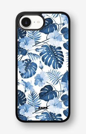 iPhone 17e Hard Case – Blue Tropics - View 1
