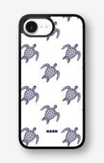 iPhone 17e Hard Case – Blue Turtles - View 1