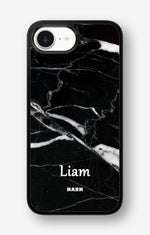 iPhone 17e Hard Case – Custom - Black Marble - View 1