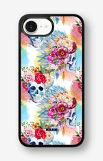 iPhone 17e Hard Case – Flowered Skulls - View 1