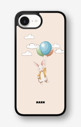iPhone 17e Hard Case – Flying Rabbit - View 1