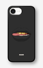 iPhone 17e Hard Case – Golden Lips - View 1