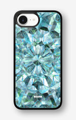 iPhone 17e Hard Case – Green Crystals - View 1