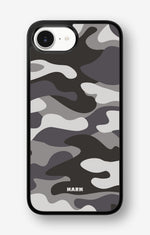 iPhone 17e Hard Case – Grey Camo - View 1