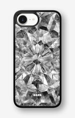 iPhone 17e Hard Case – Grey Crystals - View 1
