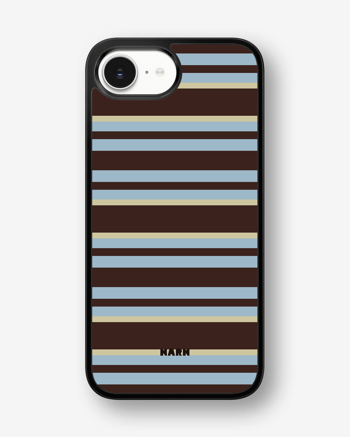 iPhone 17e Hard Case – Latte Lines - View 1