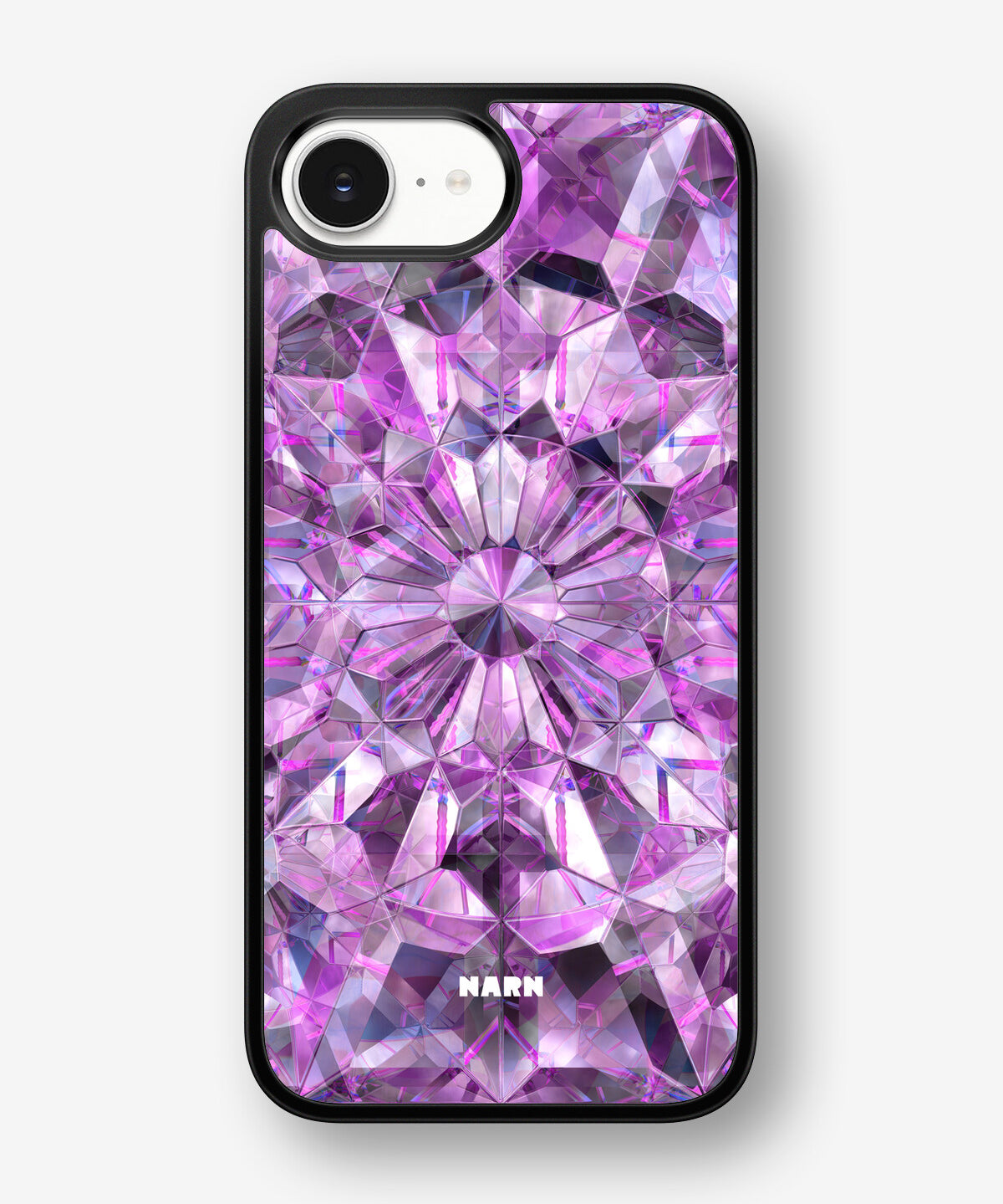 iPhone 17e Hard Case – Lavender Crystals - View 1