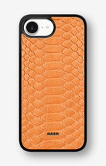 iPhone 17e Hard Case – Orange Snake - View 1