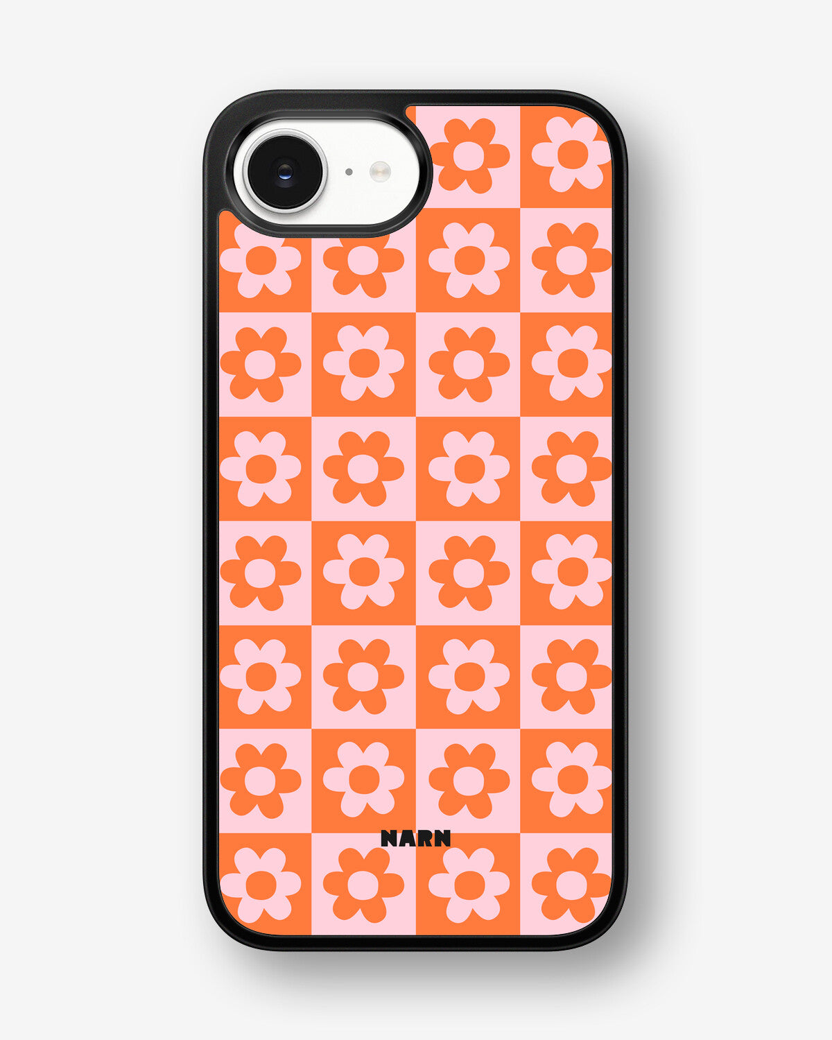 iPhone 17e Hard Case – Peach Petals - View 1