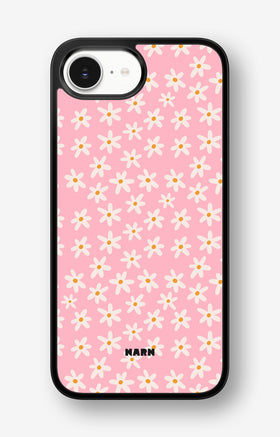 iPhone 17e Hard Case – Pink Daisy - View 1