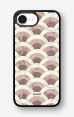 iPhone 17e Hard Case – Pink Marble Waves - View 1
