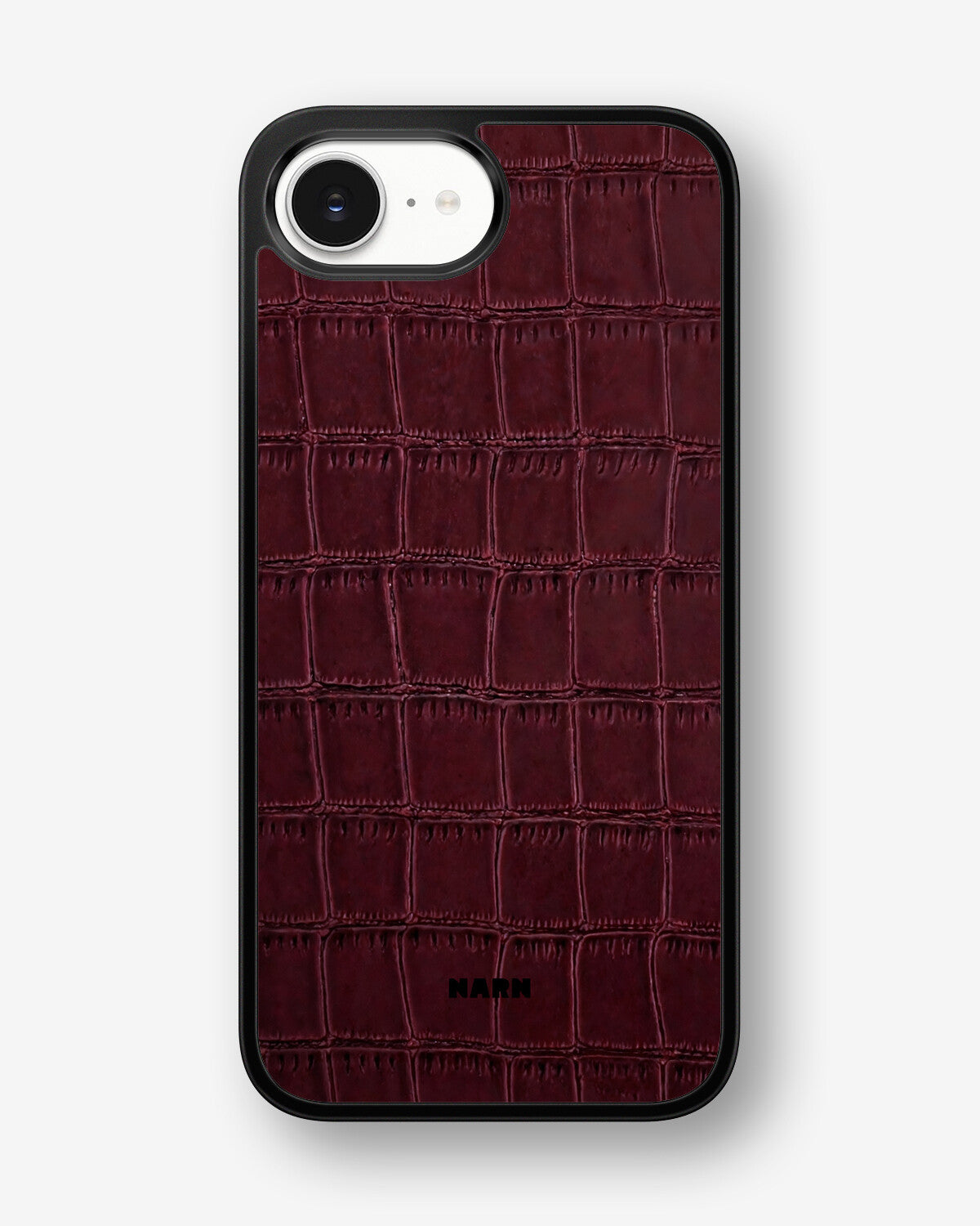 iPhone 17e Hard Case – Rouge Croc - View 1