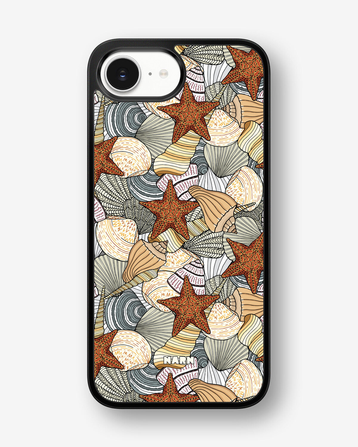 iPhone 17e Hard Case – Sea Shells - View 1