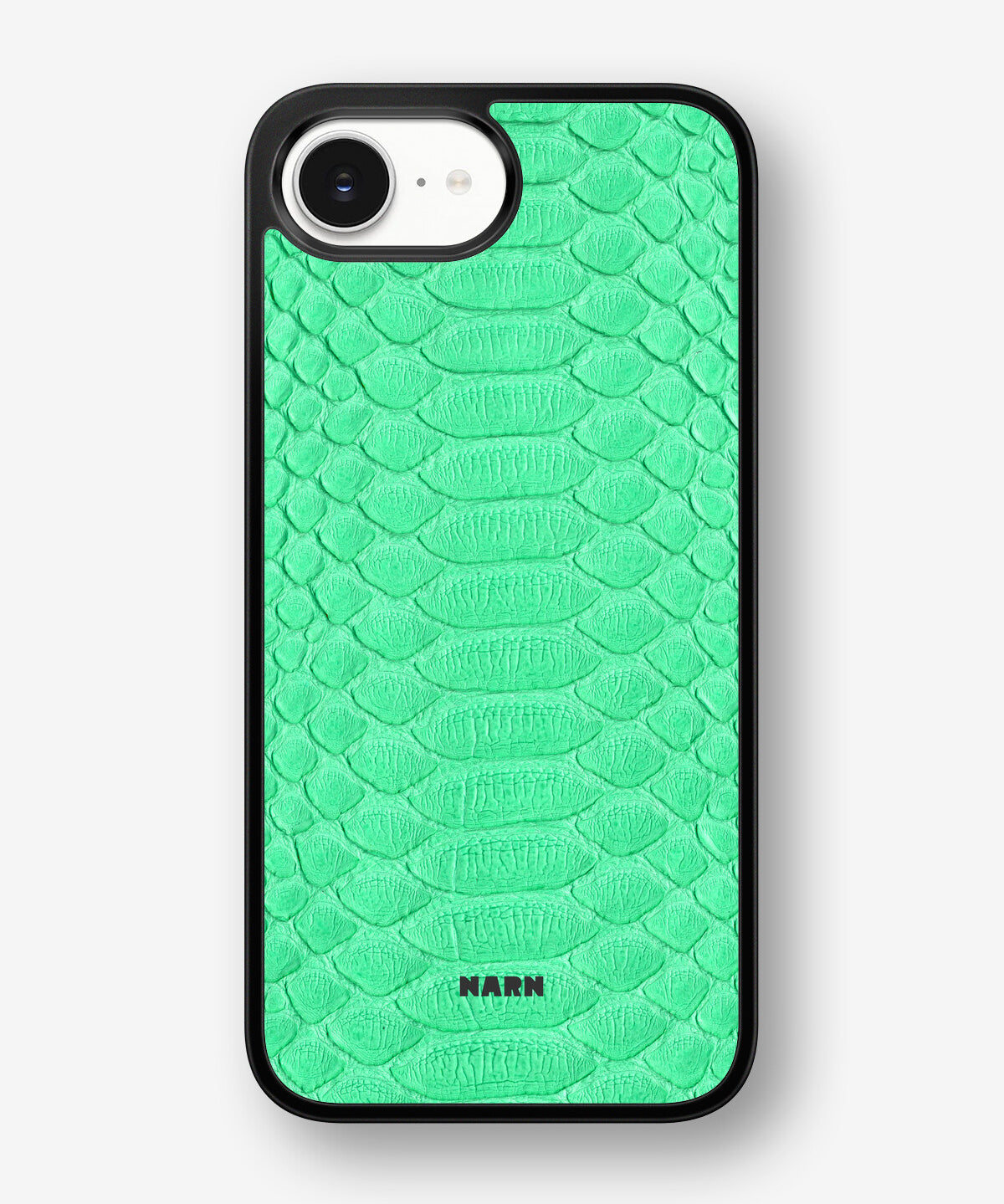 iPhone 17e Hard Case – Turquoise Snake - View 1