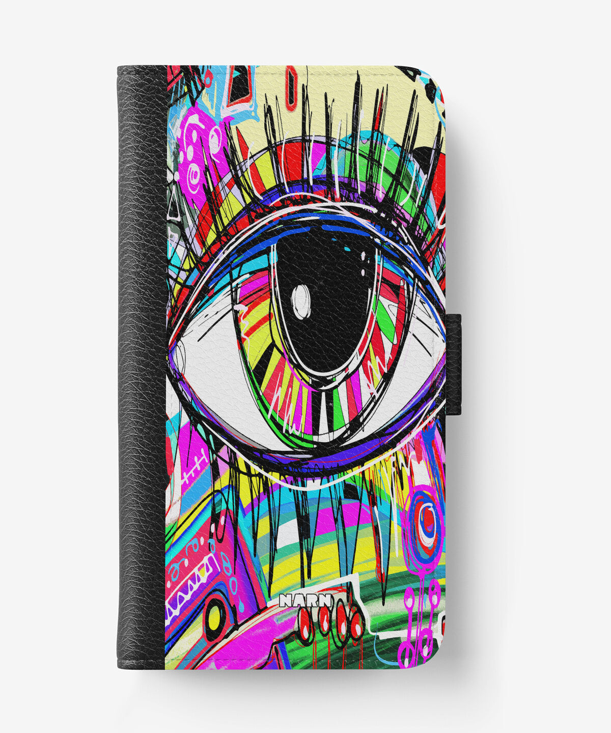 iPhone 17e Wallet Case - Abstract Eye - View 1